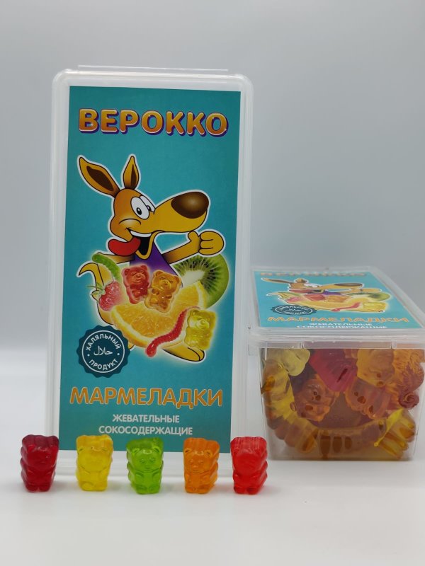 №2 Жевательный мармелад Мишки фруктовые, 250г   в Кузнецке