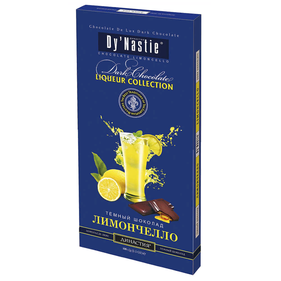  Династия Шоколад "Лимончело", (блок 10шт по 100г) в Кузнецке