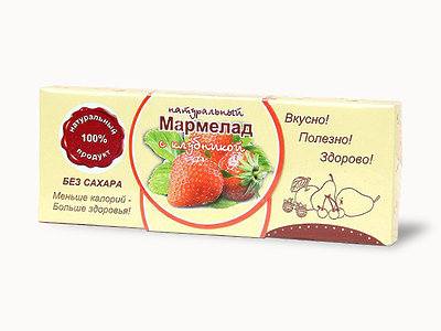  Мармелад натуральный "Клубника" 140г в Кузнецке