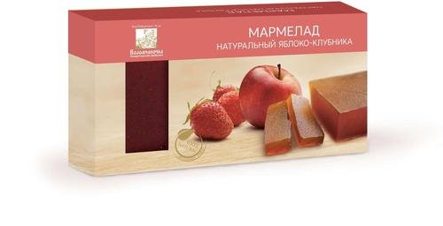  Мармелад пластовый 210г Яблоко-Клубника в Кузнецке